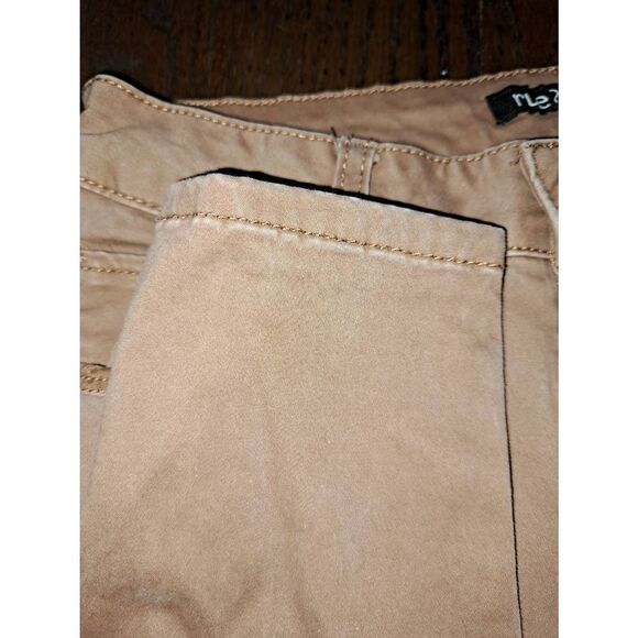 Size 8 Rue 21 Brown Stretch Pants with Pockets and Belt Loops Mid Rise - Picture 4 of 6